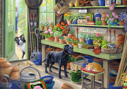 The Potting Shed Jigsaw - 500 Pieces