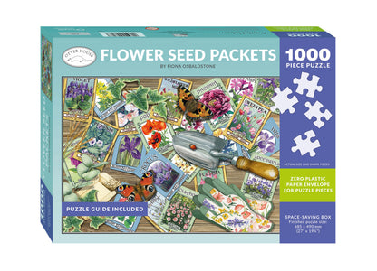Flower Seed Packets Jigsaw Puzzle