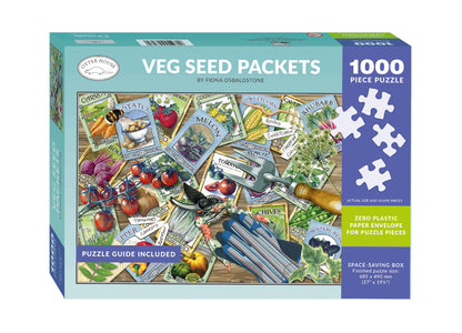 Veg Seed Packets 1000 Piece Jigsaw