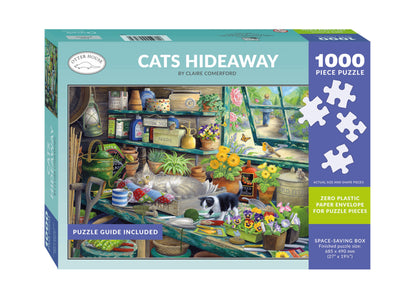 Cats Hideaway Jigsaw Puzzle