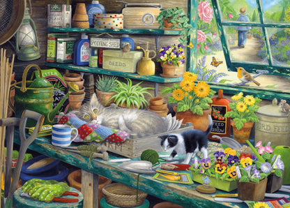 Cats Hideaway Jigsaw Puzzle