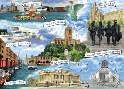 Liverpool Landmarks Jigsaw Puzzle