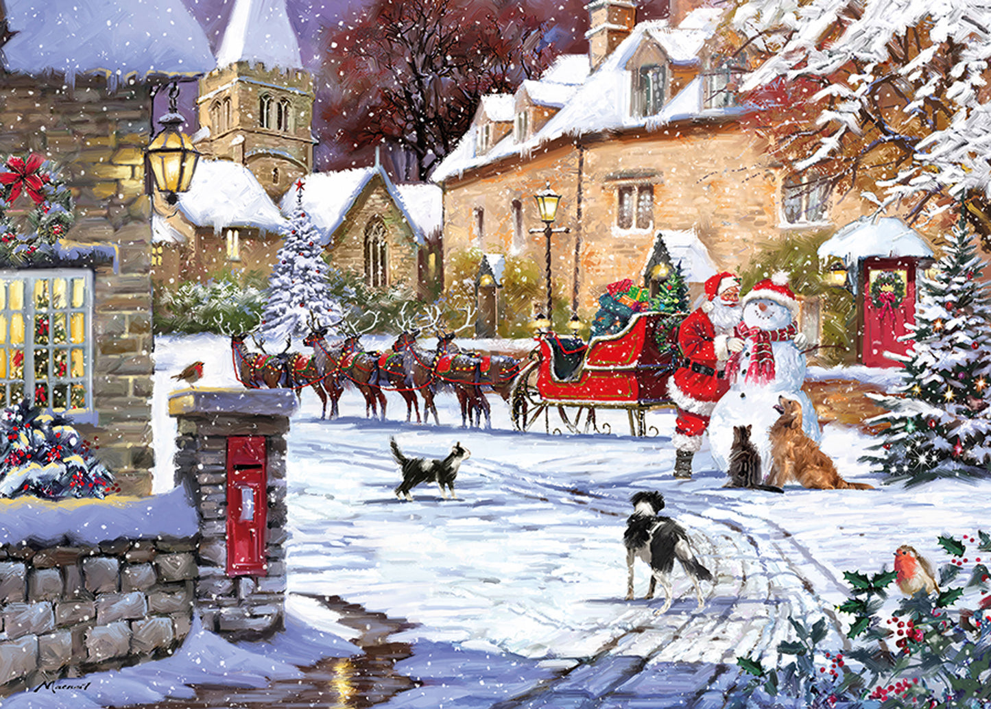 Jigsaw 1000 Piece - Sue Ryder - Christmas Night