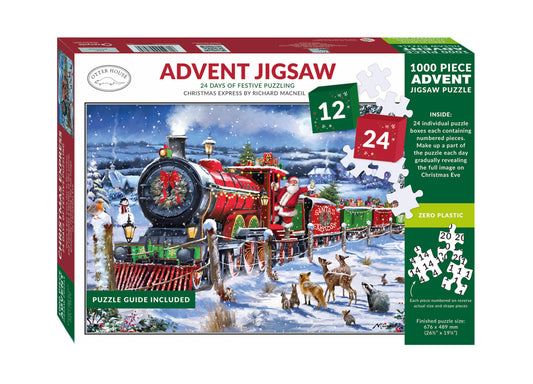 1000 Piece Advent Jigsaw Puzzle - Christmas Express