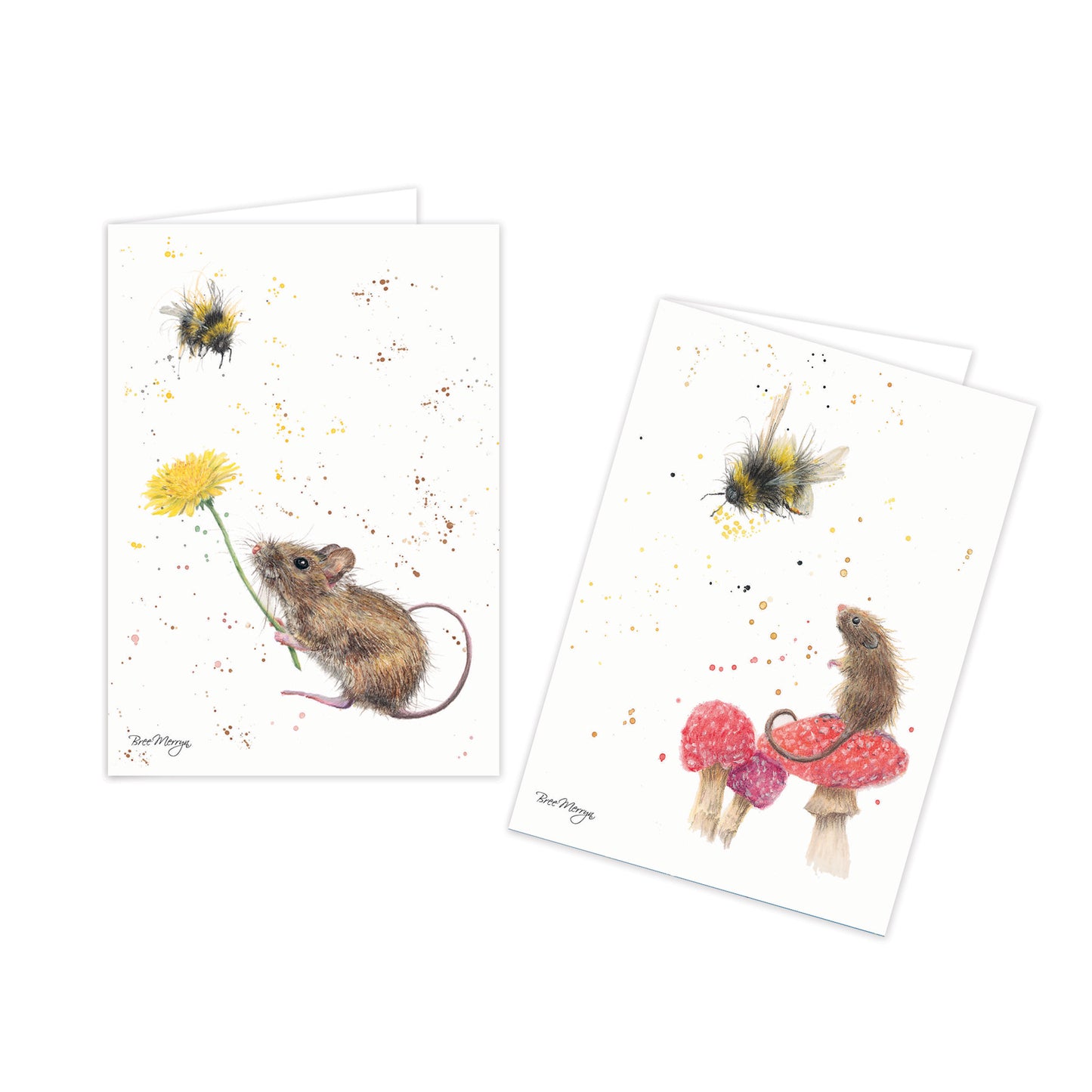 Notecard Pack (12 Cards) - Bree Merryn - Belle, Bashful & Bumble