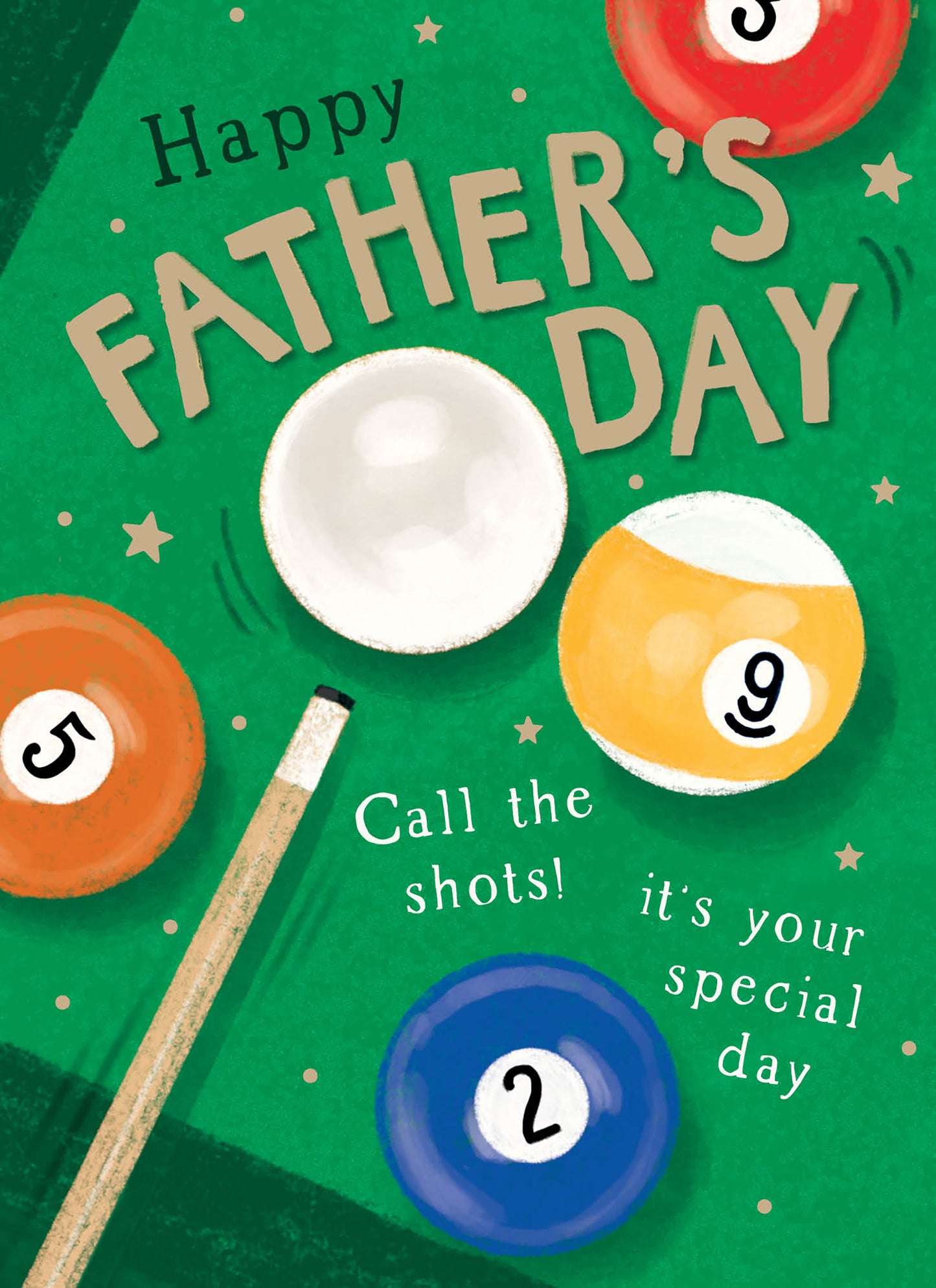 Fathers Day Card - Pool