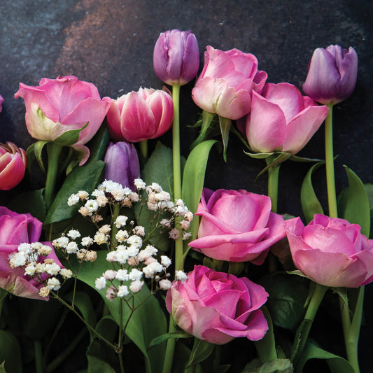 Alex Sharp Card - Floral - Tulips & Roses