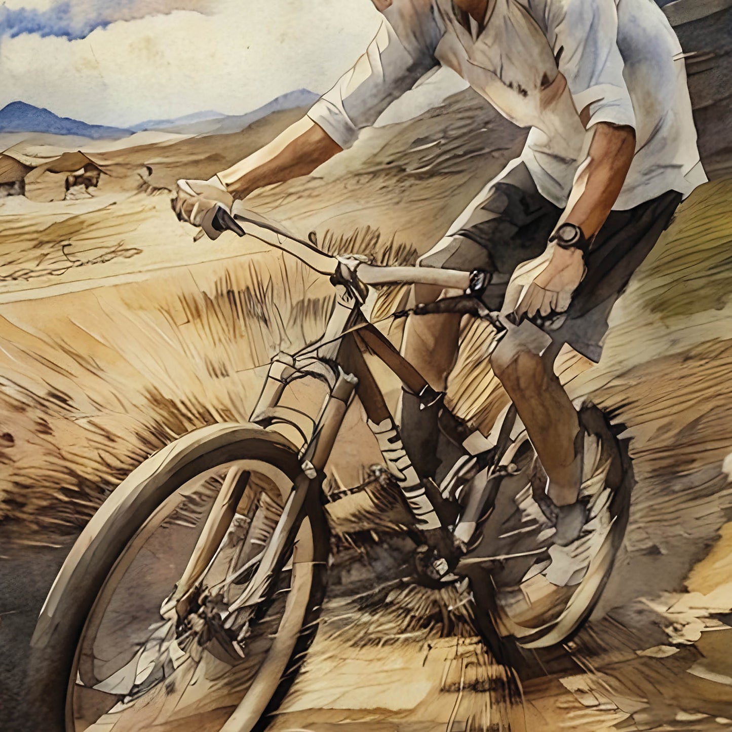 Alex Sharp Card - Sports - Mountain Biking