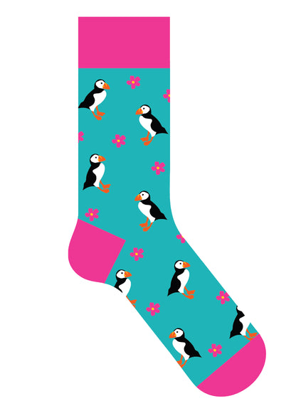 Socks - Puffins (1 Pair)