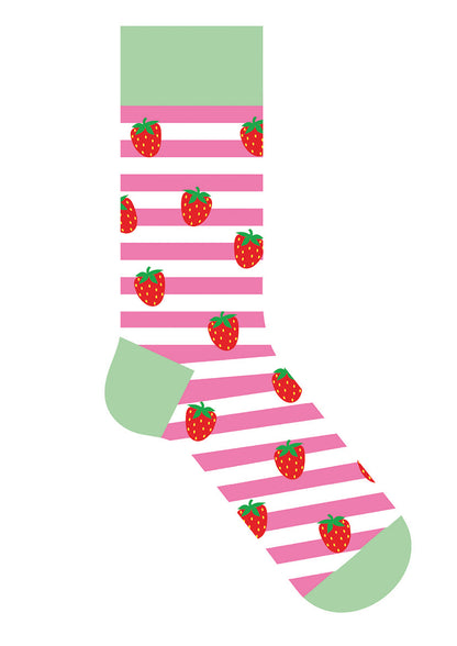 Socks (3 Pairs) - Strawberries