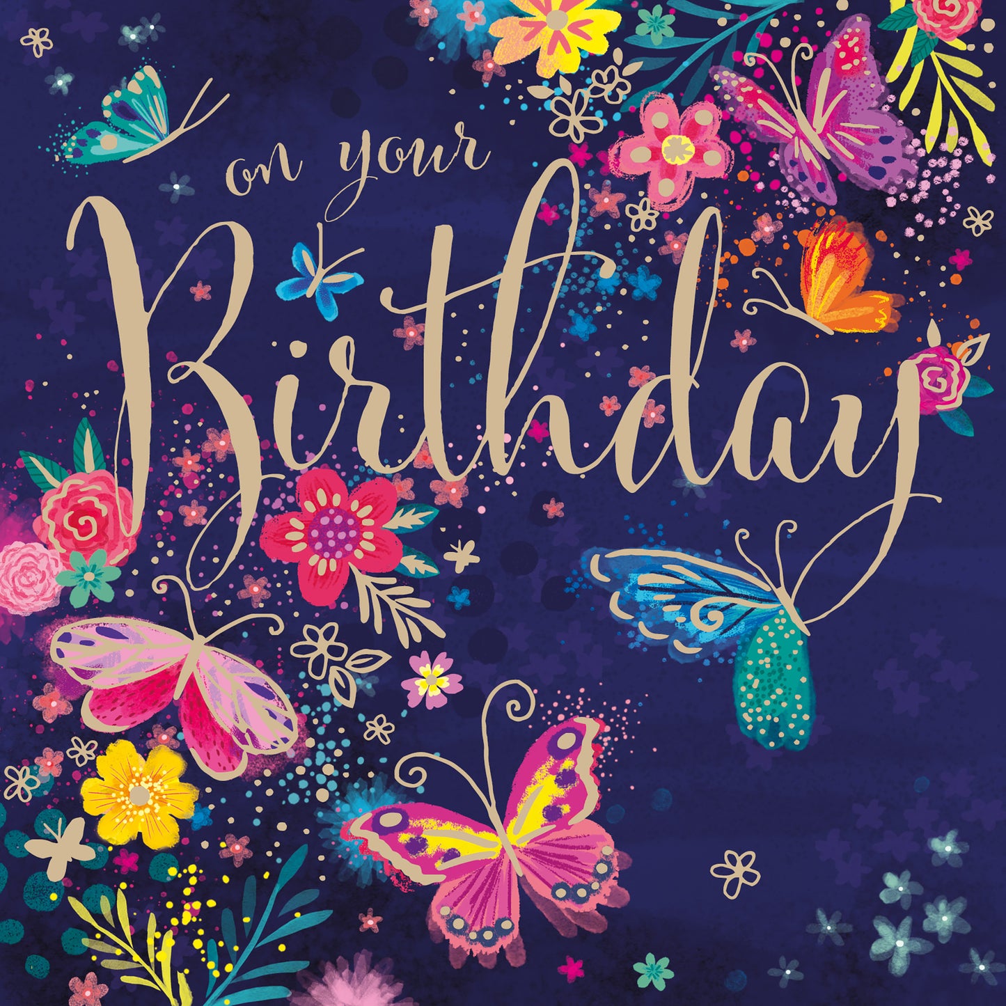 Confetti Card Collection - Butterflies