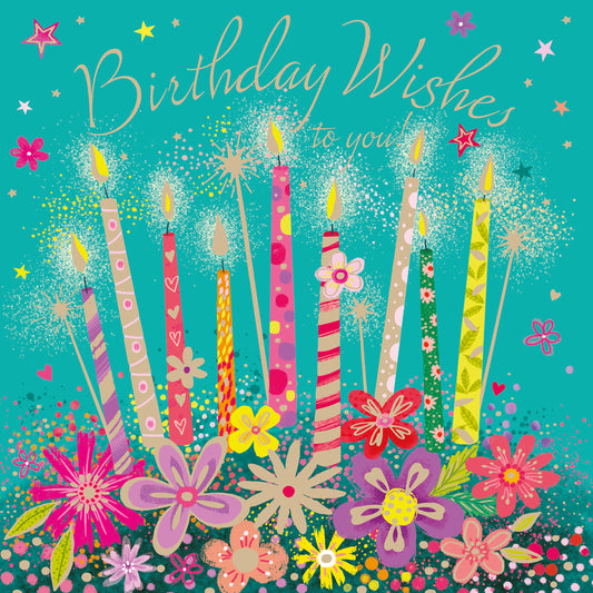 Confetti Card Collection - Candles