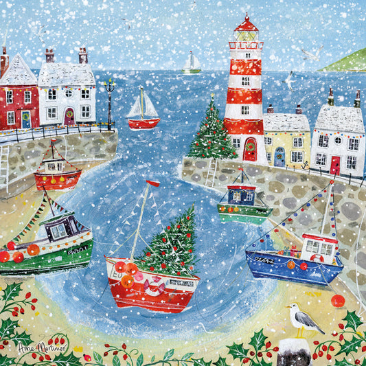 Charity Christmas 10 Card Pack - Christmas Harbour