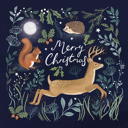 Luxury Charity Christmas Card Twin Pack (10 Cards) - Winter Wildlife