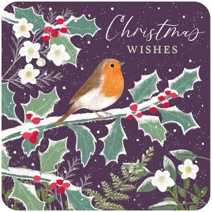 RSPB Luxury Christmas Card Twin Pack (10 Cards) - Birds & Berries