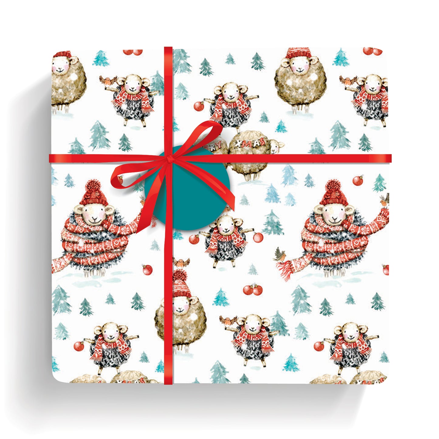 Christmas Wrap & Tags - Wrapped Up! (5 Sheets & 5 Tags)