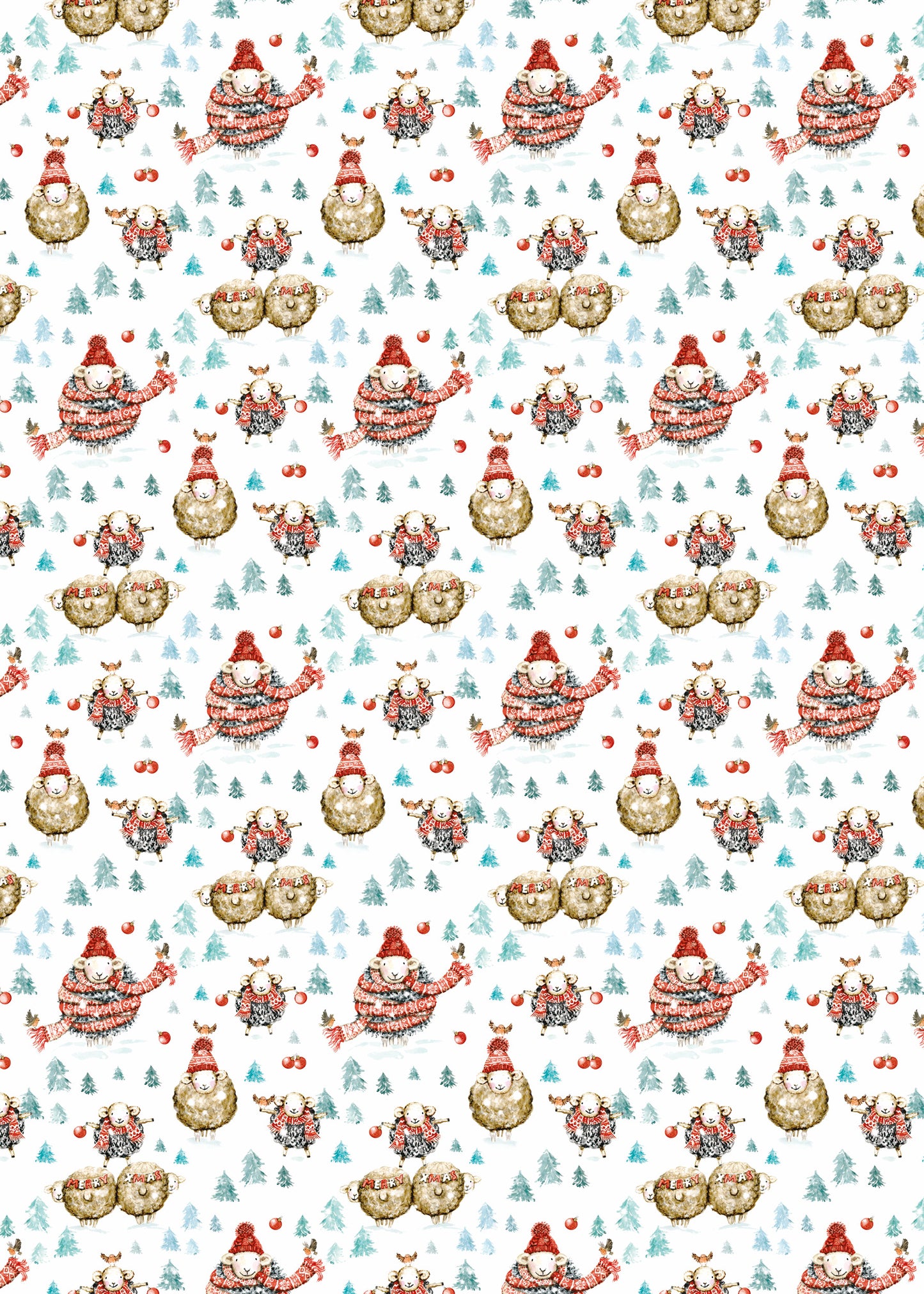 Christmas Wrap & Tags - Wrapped Up! (5 Sheets & 5 Tags)