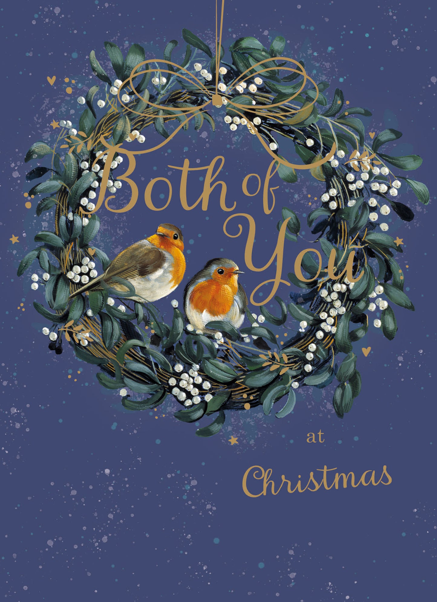 Christmas Card (Single) -  Both Of You - Robin Wreath
