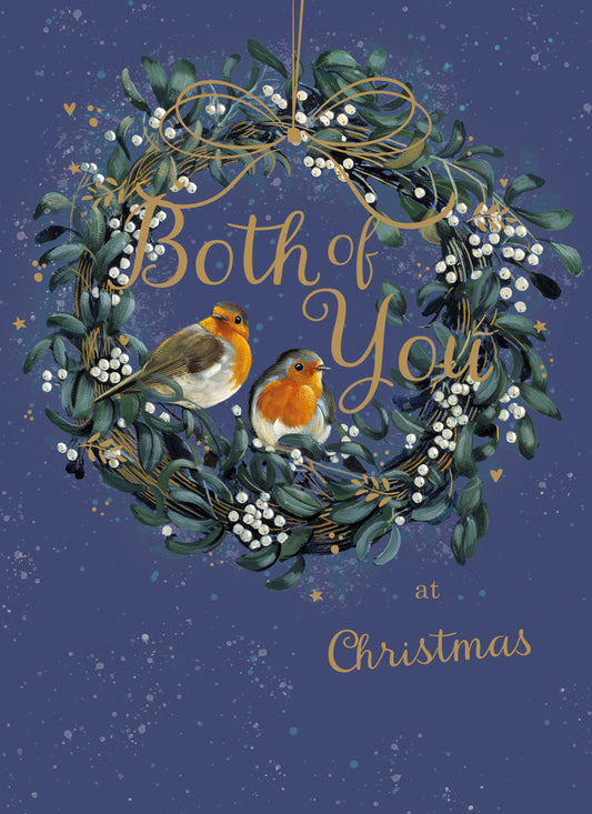 Christmas Card (Single) -  Both Of You - Robin Wreath