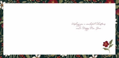 Christmas Card (Single) -  To The Both Of You - Floral