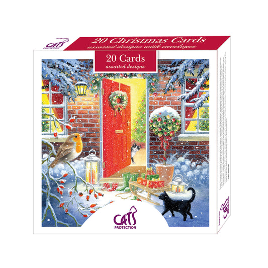 Assorted Christmas Cards - Cats Protection