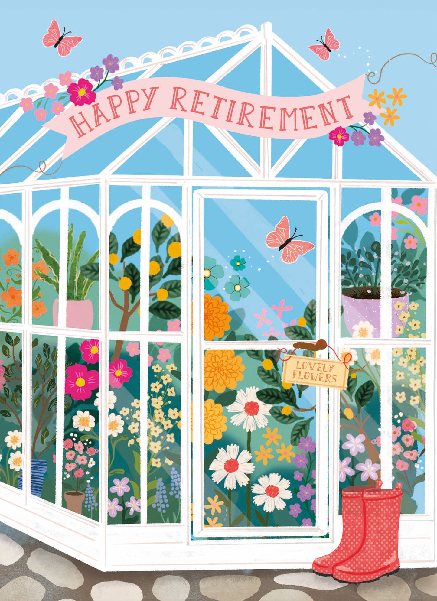 Retirement Card - Greenhouse