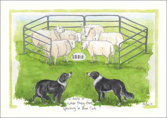 Alison's Animals Card - Baacode (Splimple - 150x210mm)