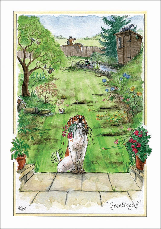 Alison's Animals Card - Greetings (Splimple - 150x210mm)