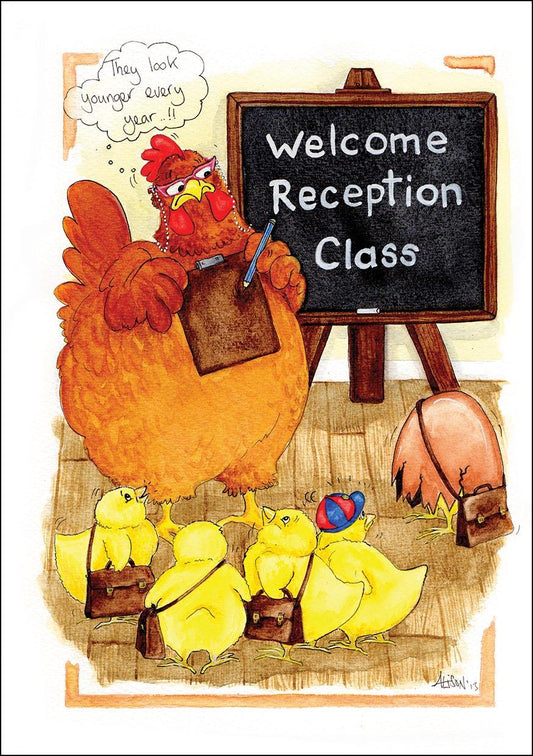 Alison's Animals Card - They look younger every year (Splimple - 150x210mm)