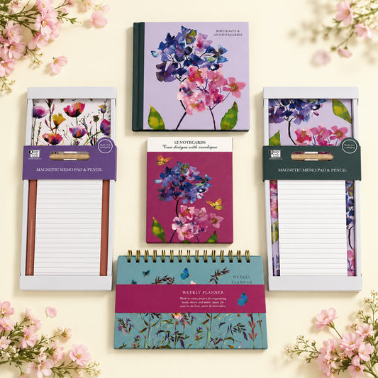 Watercolour Floral Stationery Offer