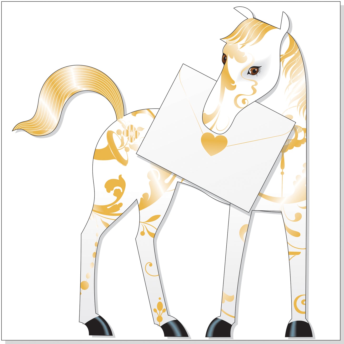 Special Delivery Card Collection - Wildlife - Horse (Magic)