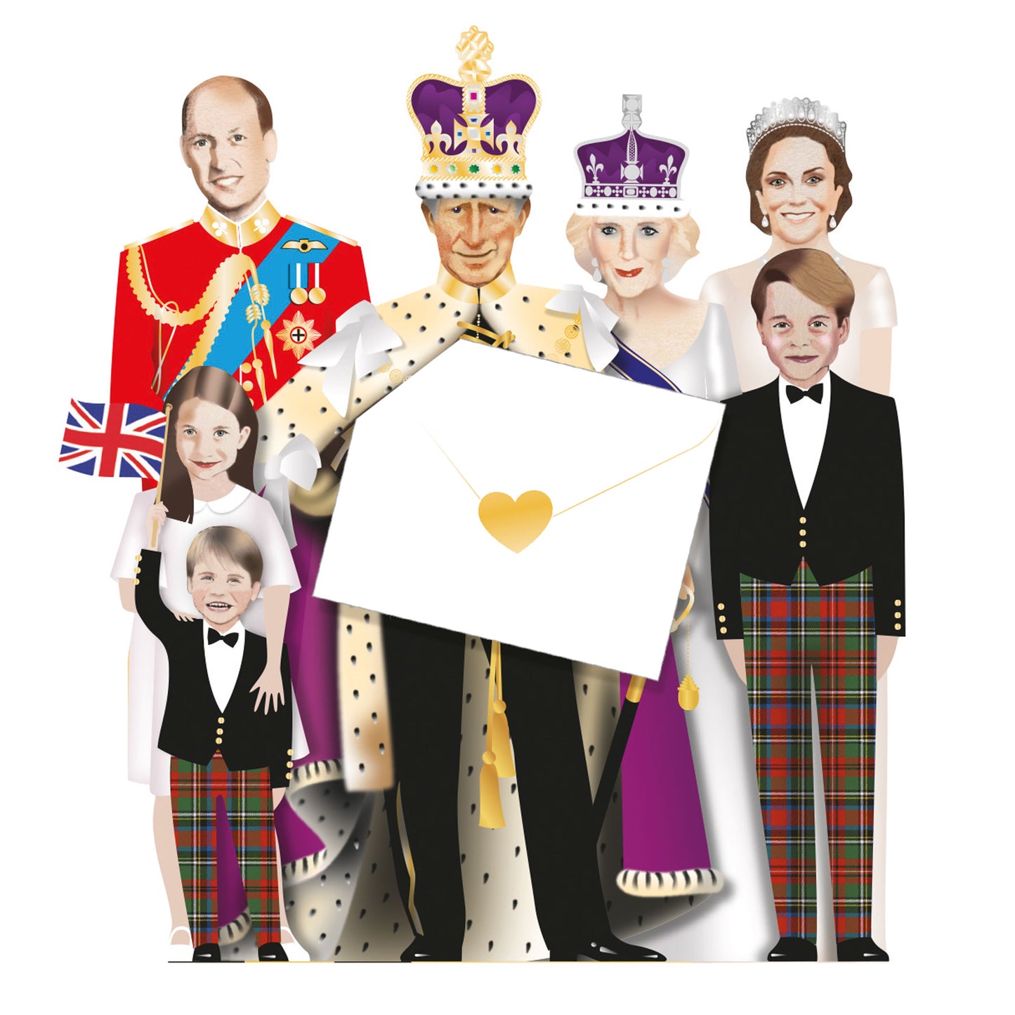 Special Delivery Card Collection - Royal Family (The Family)