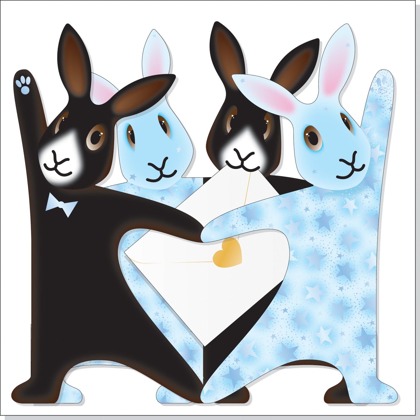 Special Delivery Card Collection - Rabbits - Strictly Bunnies