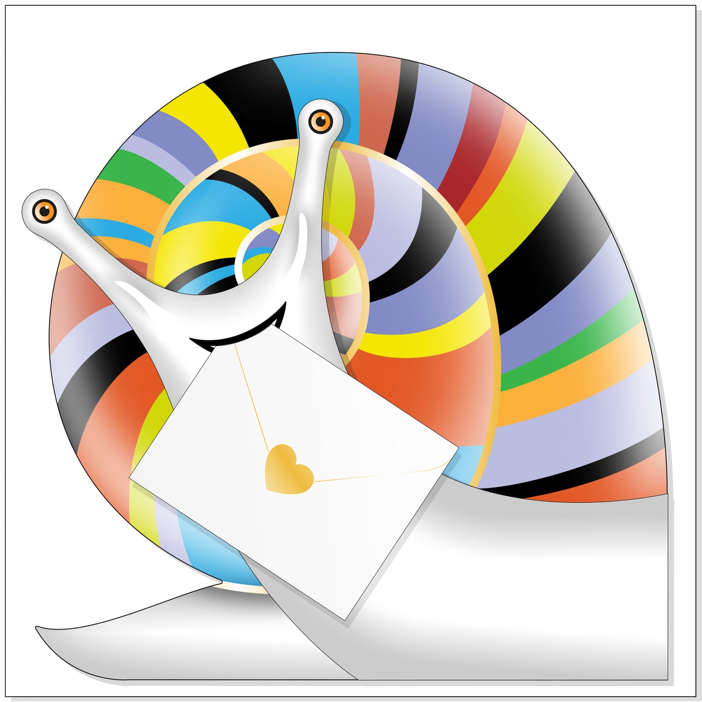 Special Delivery Card Collection - Wildlife - Snail (L'Escargot)