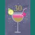 Age To Celebrate Card - 30 Cocktails
