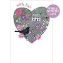 Dinkies Mini Card - Floral Cottage