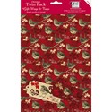 Christmas Wrap & Tags Bumper (Twin) Pack - Vintage Birds