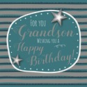 Family Circle Card - Birthday Text (Grandson)