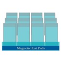 Magnetic List Pad Package (For Stalwall Fixture)
