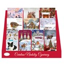 Welsh Christmas Card Package with Stand (CDU)