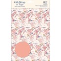 Gift Wrap & Tags - Blossom & Birds (2 Sheets & 2 Tags)