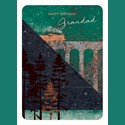 Family Circle Card - Grandad - Midnight Train