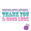 Congratulations, Thank You & Good Luck Card Package 2022