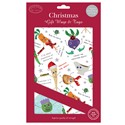 Christmas Wrap & Tags - Festive Veggies (5 Sheets & 5 Tags)