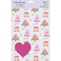 Gift Wrap & Tags - Cakes (2 Sheets & 2 Tags)
