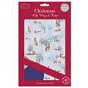 [Pre-Order] Christmas Wrap & Tags - Woodland Hares
