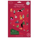 [Pre-Order] Christmas Wrap & Tags - Christmas Kitty Cats