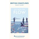 British Coastlines by Becky Bettesworth Slim Diary 2025 (PFP)