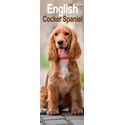 English Cocker Spaniel Slim Calendar 2025 (PFP)