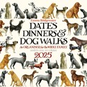 Emma Bridgewater Dates, Dinners & Dog Walks (Week To View) Wall Planner 2025 (PFP)